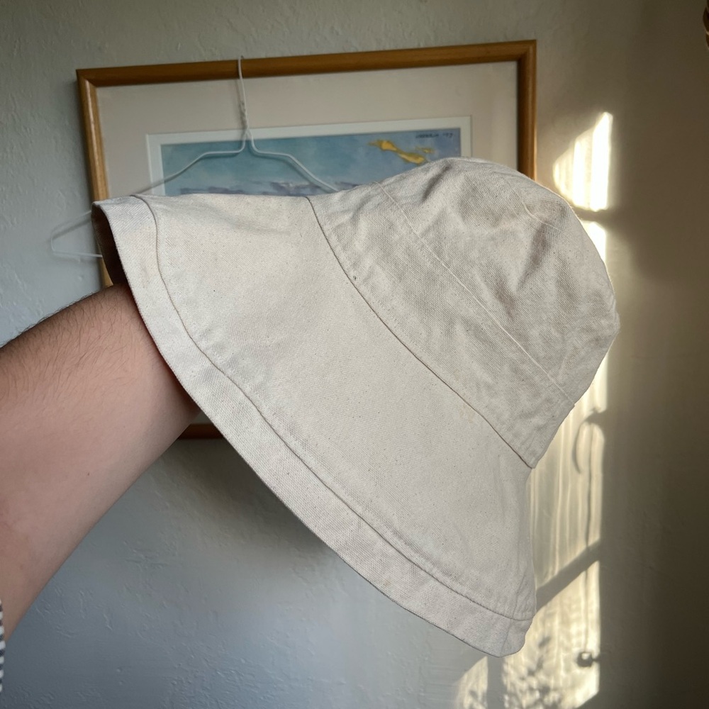 Boheme Goods Off-White Cotton Hat